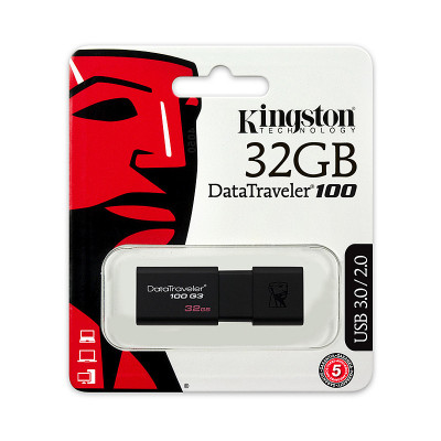 Memorie externa Kingston DataTraveler 100 G3 32Gb foto