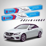 Cumpara ieftin Ștergătoare Mercedes-Benz Clasa E Cabriolet A207 Facelift 2013-prezent | Set Față Flat &ndash; TeamCar&reg;