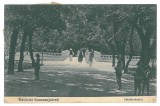 3781 - GHERLA, Cluj, Park, Romania - old postcard - used - 1922