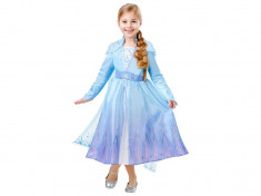 Costum carnaval rochie Elsa frozen II (pentru fete) foto