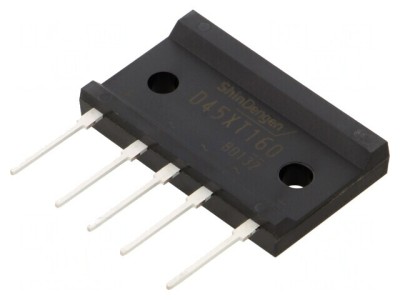 Punte Redresoare Trifazată 1,6kV 45A THT D45XT160-7000 foto