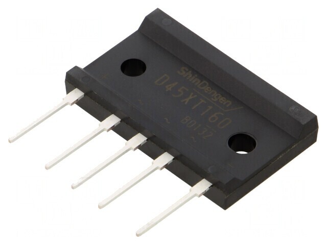 Punte Redresoare Trifazată 1,6kV 45A THT D45XT160-7000
