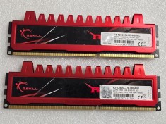 Kit memorie RAM desktop G.SKILL Ripjaws 8GB (2x4GB) 1600Mhz DDR3 F3-12800CL9D-8GBRL
