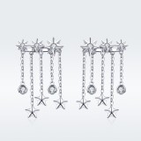 Cercei Din Argint - Shining Star - cod ARG298A, Argintboutique