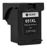 Cap de imprimare pentru HP , C2P10AE , rem. , Negru , 20 ml , bulk