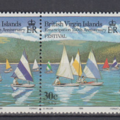 INSULELE VIRGINE BRITANICE 1984 FESTIVAL SERIE MNH