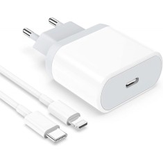 Incarcator iPhone, Vigeer, Compatibil 14/13/13 Mini/13 Pro/13 Pro Max/12/11/XS/XR/X/8, USB C, 20 W, Alb