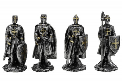 Figurina Cavaler Medieval 7.5 cm foto