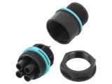 Conector Alimentare AC cu Șurub 0,5-4mm&sup2; Mamă TH387