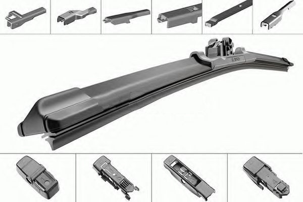 Lamela stergator PORSCHE CAYENNE (9PA, 955) (2002 - 2010) BOSCH 3 397 006 838