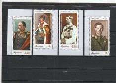 ROMANIA 2020 LP 2291 LP 2291 a ZIUA MĂRCII POȘTALE UNIFORMELE REGALITĂȚII (II) SERIE + COLITA MNH NESTAMPILATE