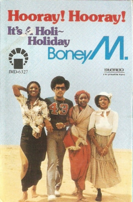 Casetă audio Boney M. &amp;ndash; Hooray! Hooray! It&amp;#039;s A Holi-Holiday, originală foto