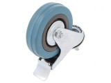 Roată de transport 100mm gumă 65kg