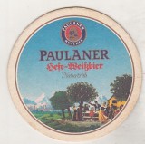 bnk div Suport de carton pentru halba/pahar bere - coaster - Paulaner