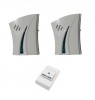 Sonerie Dubla Fara Fir, 30 Tonuri, 220V/Baterii, Raza 12m, Design Modern, Instalare Usoara, Semnal Puternic