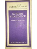 Herbert Marcuse - Scrieri filozofice (Editia: 1977)