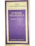 Herbert Marcuse - Scrieri filozofice (editia 1977)