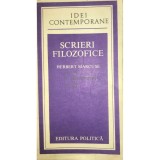 Herbert Marcuse - Scrieri filozofice (Editia: 1977)