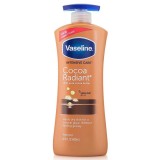 Loțiune de corp Vaseline Cocoa Radiant cu unt de cacao, hidratare intensă, 600 ml