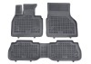 Covorase Auto Cauciuc Dedicate BMW iX I20 2021- Rezaw, Tip Tavita, Negre, Bordura Inalta