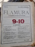 Flamura - Literara Sociala Artistica - Anul I Nr. 9-10 - Decembrie-Ianuarie