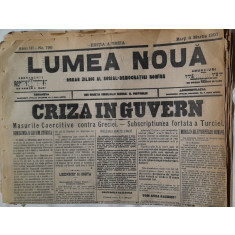 Ziarul Lumea Noua nr.796/4 martie 1897