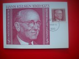 HOPCT MAXIMA NR 1481 ANIVERSARE JURIST HANS KELSEN 1981 -AUSTRIA