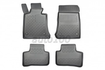 Covorase cauciuc auto tip tavita dedicate Mercedes GLK (X204) foto