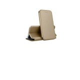 Husa Flip cover magnetic compatibila cu Samsung Galaxy A22 4G/LTE, Gold, ALC MOBILE