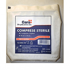 Comprese sterile, Cara, 10x10 cm, 1 buc Labormed