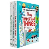 Set 3 Carti My Encyclopedia of Very Important Things Pentru Copii Varsta 5-8 Ani