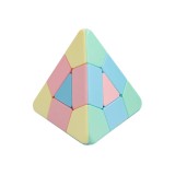 Cumpara ieftin Cub Magic Moyu Triangle Pyraminx macaron, Stickerless, 439CUB