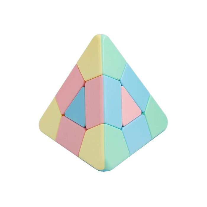 Cub Magic Moyu Triangle Pyraminx macaron, Stickerless, 439CUB-1