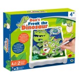 Joc de Societate D-Toys Freak Dinosaur, Multicolor, 4+ Ani, 2 Jucători, Baterii Necesare, Oem