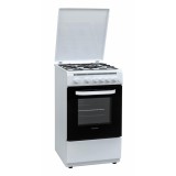 Aragaz pe Gaz Heinner HFSC-V60LITGWH, 4 arzatoare, Alb