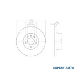 Disc de franare Volkswagen VW TRANSPORTER Mk IV caroserie (70XA) 1990-2003