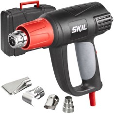 Skil 8004 AA - Suflanta cu aer cald 2000 W 50-650 grade C 250-500 l/min display digital valiza plastic accesorii