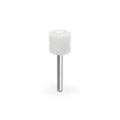 Valec z oblou hranou a Hladk&yacute;m stredom pr.13 mm, stopka3,2mm, Granulatie Saburr Foarte FINA - Alba