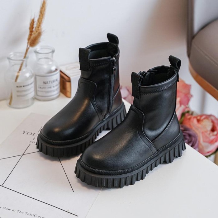 Ghete imblanite, piele ecologica, Negru - 30