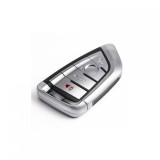 Carcasa Cheie BMW 4 Butoane, LAMA NETAITA, Plastic ABS, Telecomanda Auto Compatibila