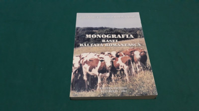 MONOGRAFIA RASEI BĂLȚATĂ ROM&amp;Acirc;NESCĂ/ GH. GEORGESCU, C. VELEA/ 2001 foto