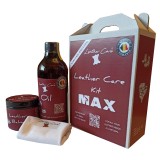 Set intretinere pielarie, Leather Care Kit - MAX, 500/200