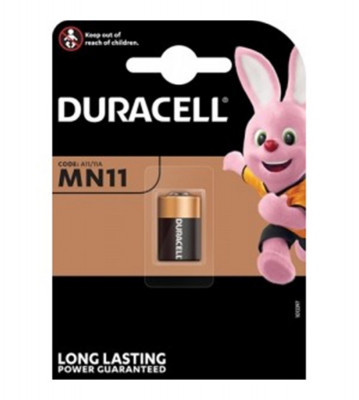 Duracell Security A11 MN11 11A 6V baterie alcalina-Conținutul pachetului 1 Bucată foto
