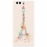 Husa silicon pentru Huawei P9 Plus, Eiffel Tower 001