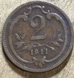 MNDSTR AUT21 Austro-Ungaria 2 hellar 1911