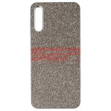 Husa Samsung Galaxy A70, TPU, Piele Ecologica, Denim, Gri