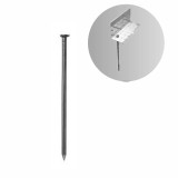 Erdanker Stahl 250mm x 7mm | Bodenanker | Erdn&auml;gel