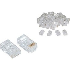 MUFA RJ-45 GEMBIRD pt. cablu UTP, Cat5e, RJ-45 (T), plastic, 10 buc, &quot;LC-8P8C-001/10&quot; / 45505979