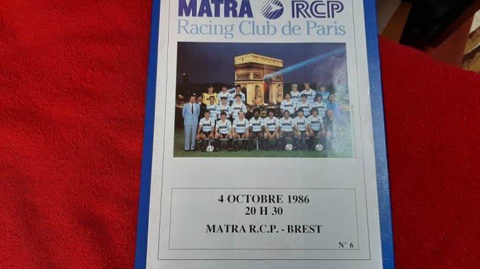 program Matra RCP - Brest