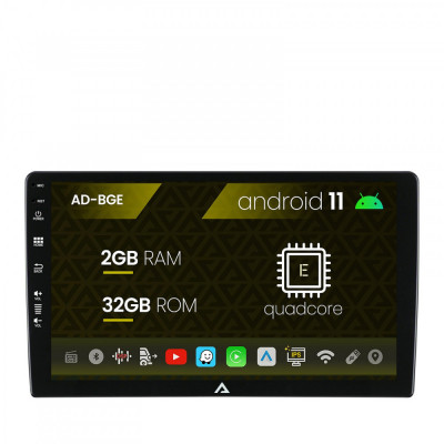 Navigatie All-in-one Universala, Android 11, E-Quadcore 2GB RAM + 32GB ROM, 9 Inch - AD-BGE9002 foto